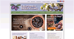 Desktop Screenshot of californiadriedplums.org